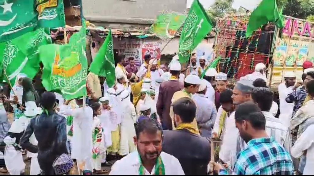 ईद-ए-मिलाद उत्सव सण मोठ्या उत्साहात साजरा