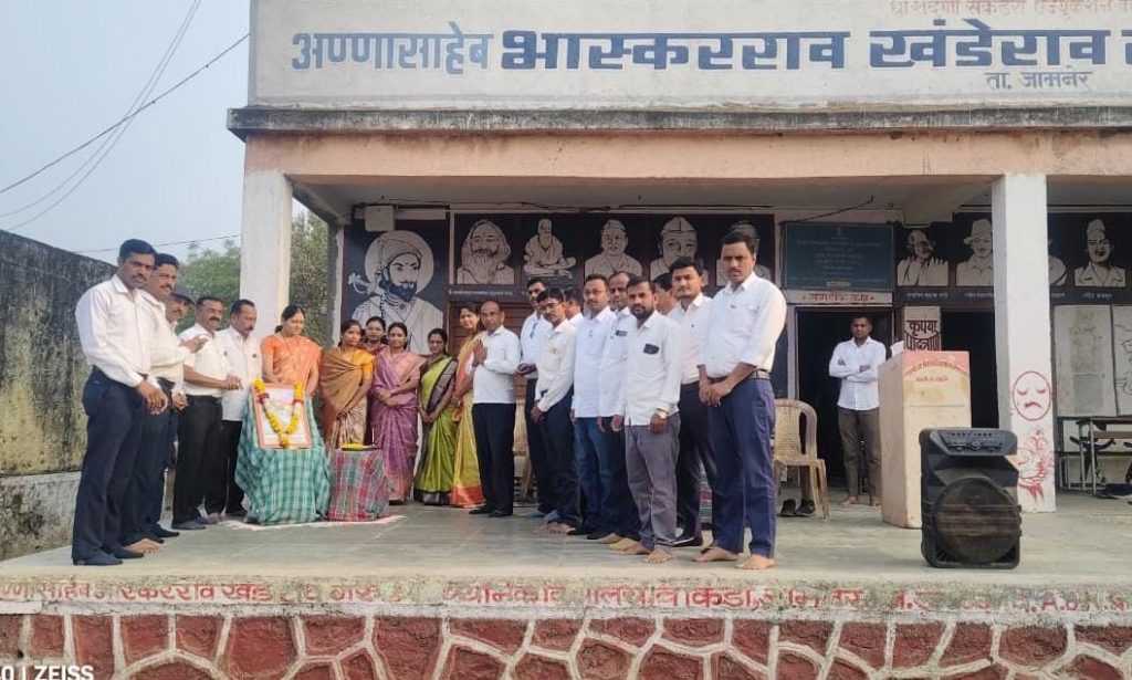 वाकडी गरुड विद्यालयात शिव जयंती सोहळा उत्साहात संपन्न