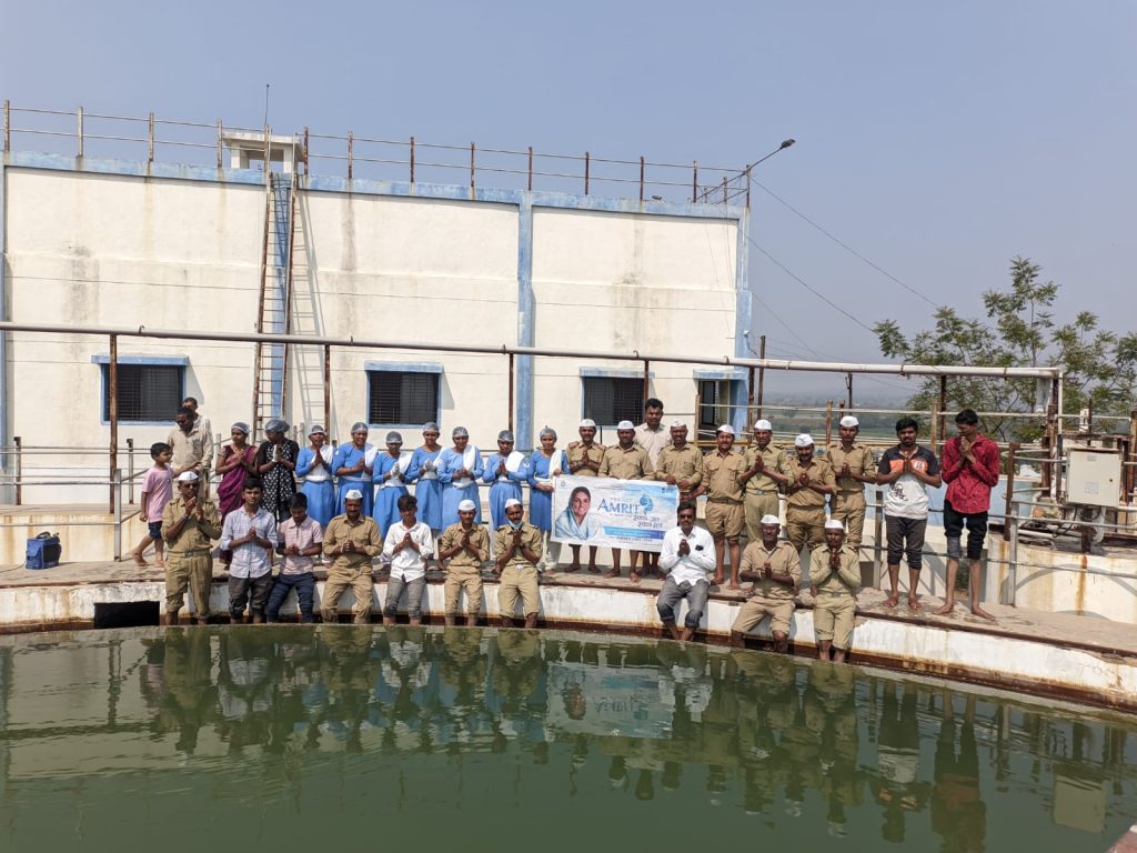 संत निरंकारी मंडळातर्फे “मिशन अमृत – स्वच्छ जल, स्वच्छ मन” अंतर्गत सफाई अभियान